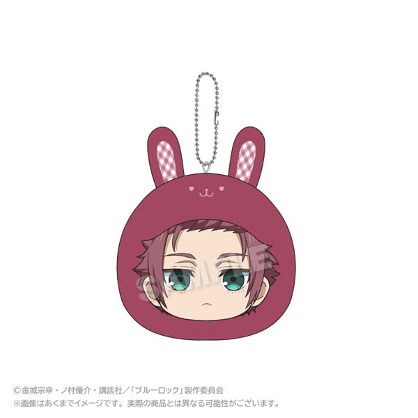 [Pre-order] Blue Lock - Marumates Cushion Keychain Rabbit ver.