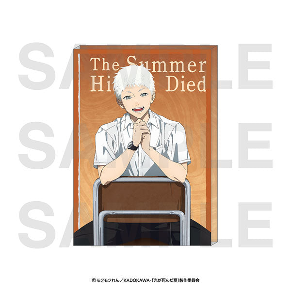 [Pre-order] The Summer Hikaru Died - New Illustration Chair Acrylic Block