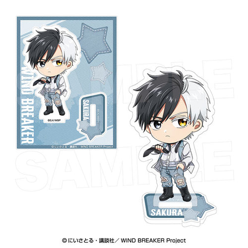 [Pre-order] Haruka Sakura - WIND BREAKER Acrylic Stand [Cool Denim Mini]