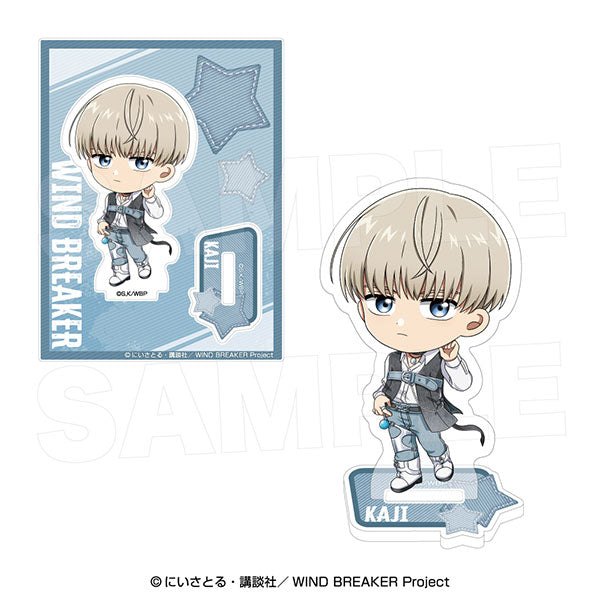 [Pre-order] Ren Kaji - WIND BREAKER Acrylic Stand [Cool Denim Mini]