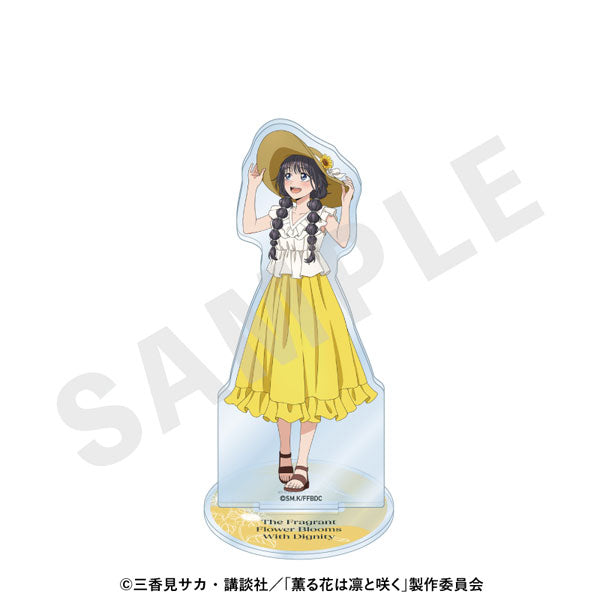 [Pre-order] Kaoruko Waguri - The Fragrant Flower Blooms with Dignity Acrylic Stand Sunflower Coordinate ver.
