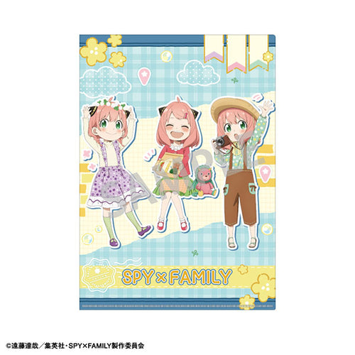 Anya Forger - Spy x Family Blue Spring Ooting A4 Single Clear File