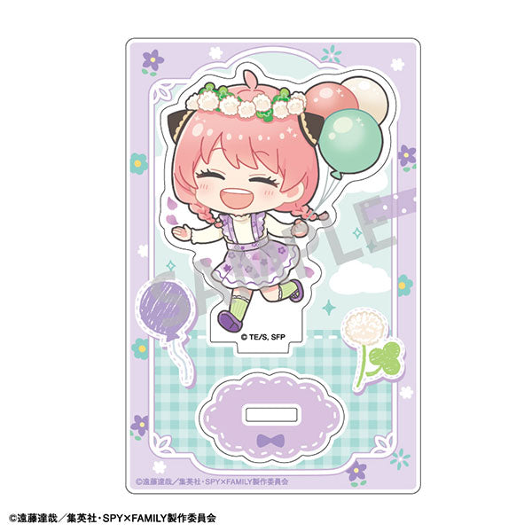 Anya Forger - Spy x Family Flower Crown Spring Ooting New Illustration Mini Acrylic Stand