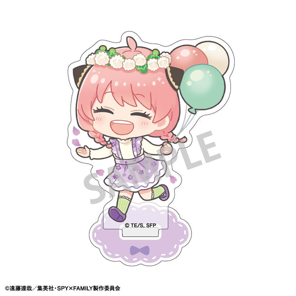 Anya Forger - Spy x Family Flower Crown Spring Ooting New Illustration Mini Acrylic Stand