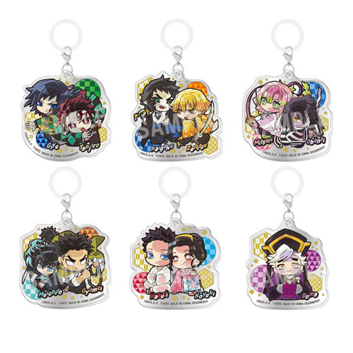 [Pre-order] Demon Slayer - Pita! Deforme Infinity Castle Ark Vol.2 Trading Acrylic Marking Charm Keychain