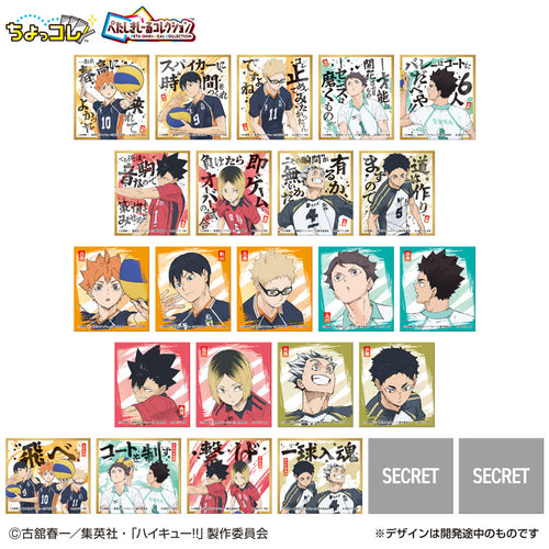 Haikyuu!! - Peta Shikishi Sticker BLIND PACK