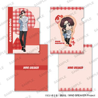 Hayato Suo - WIND BREAKER Together with Plushies Ver. A4-sized Clear File Set of 2