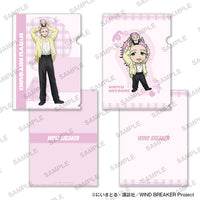 Mitsuki Kiryu - WIND BREAKER Together with Plushies Ver. A4-sized Clear File Set of 2