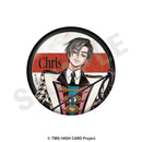 HIGH CARD - Trading Glitter Tin Badge