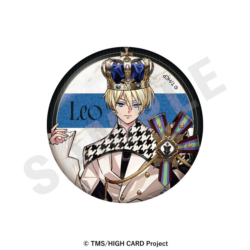 HIGH CARD - Trading Glitter Tin Badge
