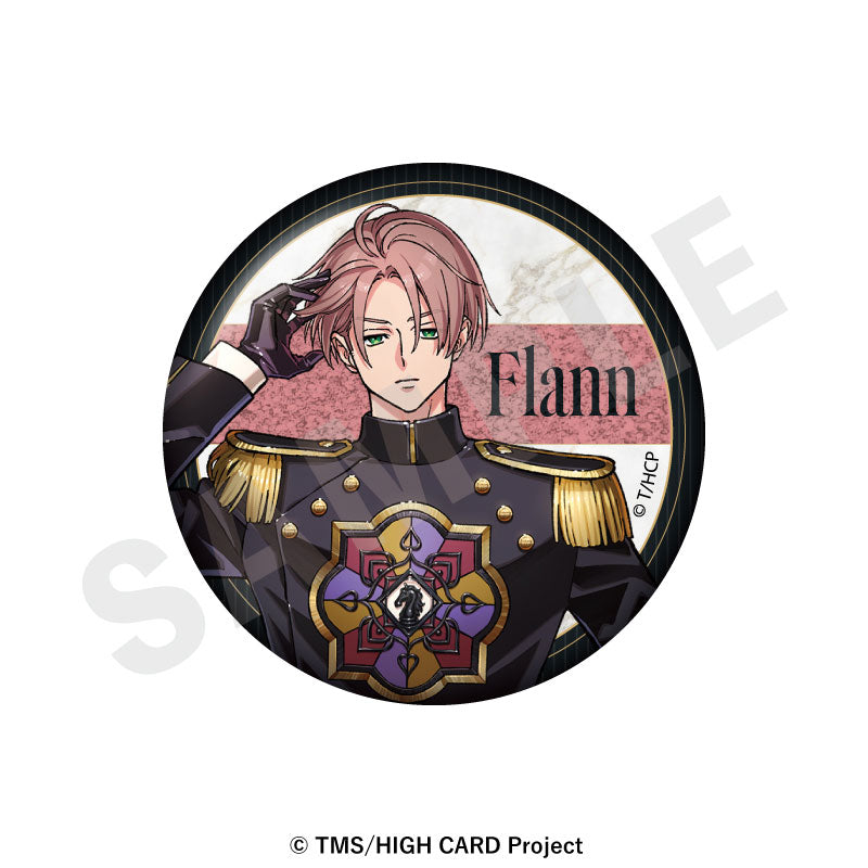 HIGH CARD - Trading Glitter Tin Badge