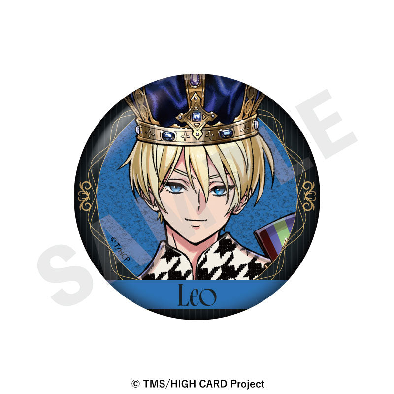 HIGH CARD - Trading Glitter Tin Badge