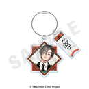 Chris Redgrave - HIGH CARD Wire Acrylic Keychain