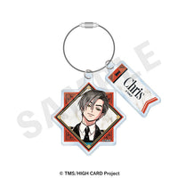 Chris Redgrave - HIGH CARD Wire Acrylic Keychain