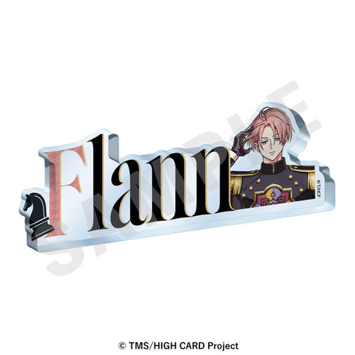 Flann Oldman - HIGH CARD Acrylic Block