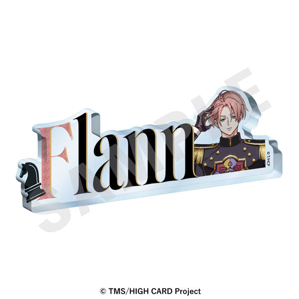 Flann Oldman - HIGH CARD Acrylic Block