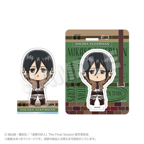 Mikasa Ackerman - Attack on Titan Point Acrylic Mascot Stand