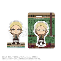 Reiner Braun - Attack on Titan Point Acrylic Mascot Stand