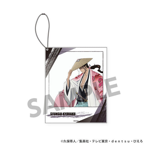 Kyoraku Shunsui - Bleach: Thousand-Year Blood War Polaroid Style Acrylic Keychain