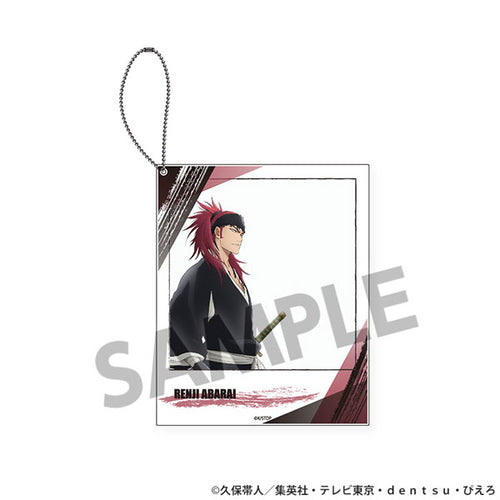 Renji Abarai - Bleach: Thousand-Year Blood War Polaroid Style Acrylic Keychain