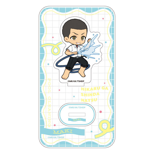 Yuta Maki / Pool Cleaning - The Summer Hikaru Died Mini Chara Acrylic Stand