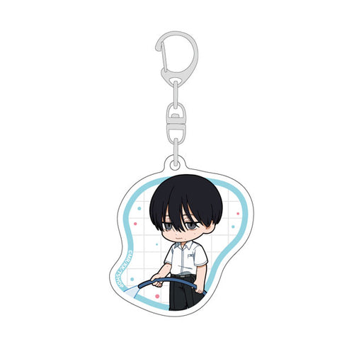 Yoshiki Tsujinaka / Pool Cleaning - The Summer Hikaru Died Mini Chara Acrylic Keychain