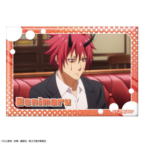 Benimaru /A - That Time I Got Reincarnated as a Slime Hologram Tin Badge Ver.3