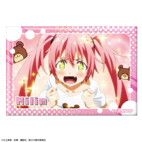 Milim /B - That Time I Got Reincarnated as a Slime Hologram Tin Badge Ver.3
