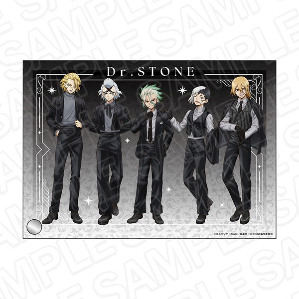 Dr. STONE - Glitter Mini Acrylic Art Black Suit ver.
