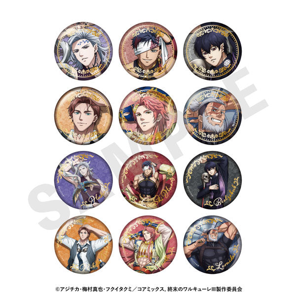 Record of Ragnarok III - Trading Shiny Tin Badge BLIND PACK