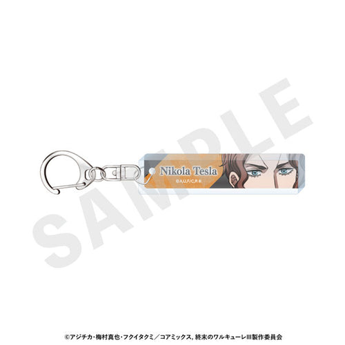 Nikola Tesla - Record of Ragnarok III Eye Acrylic Keychain