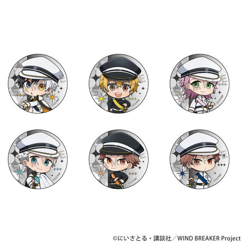 WIND BREAKER - Trading Tin Badge (Military Coordinate /ver.A) BLIND PACK