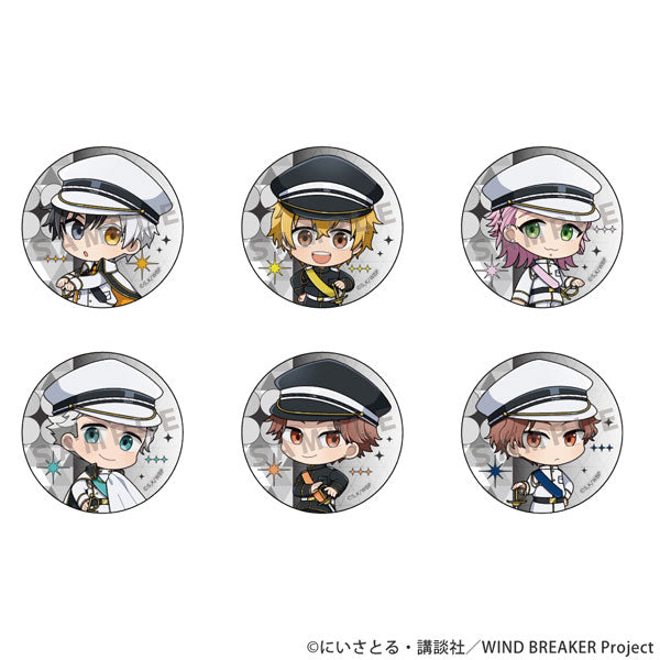 WIND BREAKER - Trading Tin Badge (Military Coordinate /ver.A) BLIND PACK
