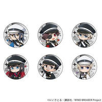 WIND BREAKER - Trading Tin Badge (Military Coordinate /ver.B) BLIND PACK