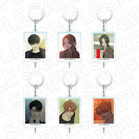 Tears on a Withered Flower - ID Photo Style Charm Keychain BLIND PACK