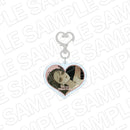 Na Hae-soo - Tears on a Withered Flower Heart-shaped Acrylic Keychain