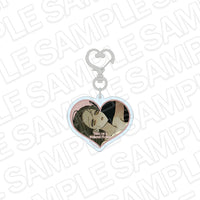 Na Hae-soo - Tears on a Withered Flower Heart-shaped Acrylic Keychain