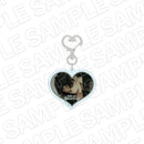 Beom Tae-ha - Tears on a Withered Flower Heart-shaped Acrylic Keychain