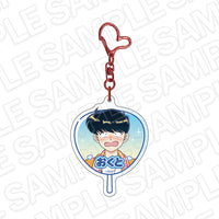 Okuto Nakamura - Go for It, Nakamura! Hologram Acrylic Keychain Otaku ver.
