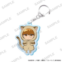 Rensuke Kunigami - Blue Lock Mini-Character Acrylic Keychain Cat Mascot Costume Ver.