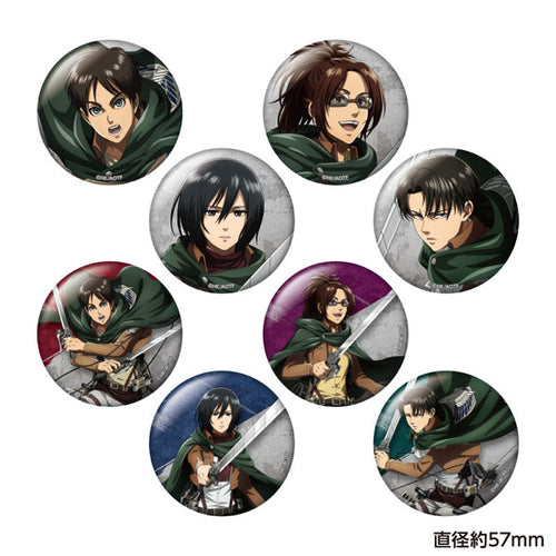 Attack on Titan - Trading Tin Badge Fighting ver. BLIND PACK