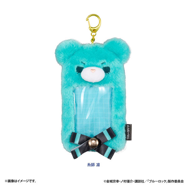 Rin Itoshi - Blue Lock Petite Bear Plush Card Case