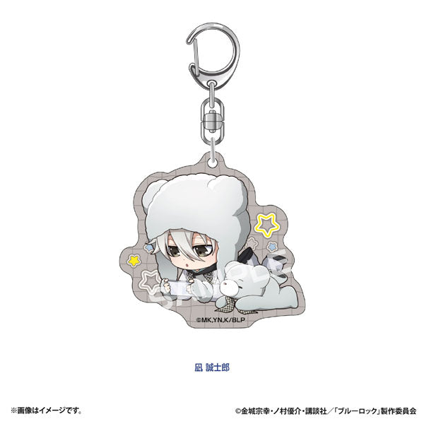 Seishirou Nagi - Blue Lock Petite Bear Acrylic Keychain
