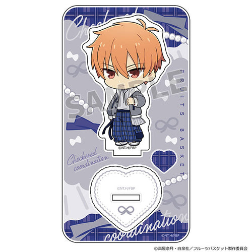 Kyo Soma / Checkered Coordination - Fruits Basket Acrylic Stand