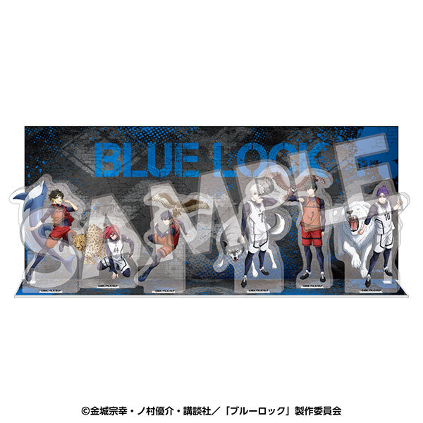 Blue Lock - Acrylic Diorama Stand w/Background Card Memorial (ANIMALS)