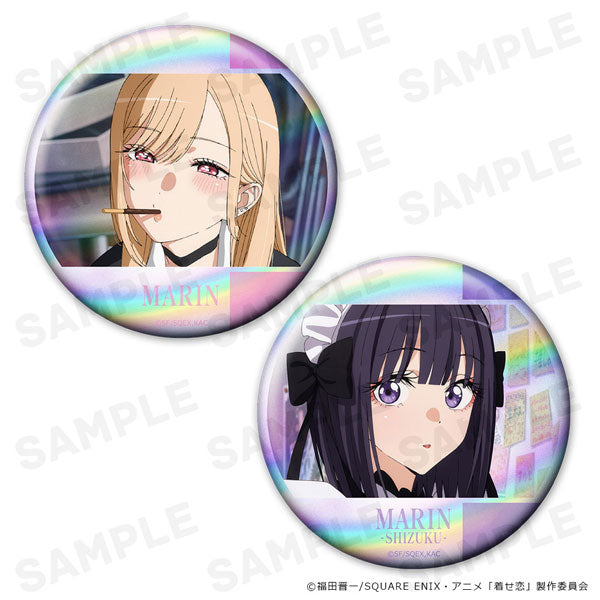 Marin Kitagawa - My Dress-Up Darling Hologram Tin Badge 2pcs. Set vol.1