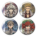 Rudo & Enjin & Zanka & Riyo - Gachiakuta Metallic Tin Badge 4pcs. Set