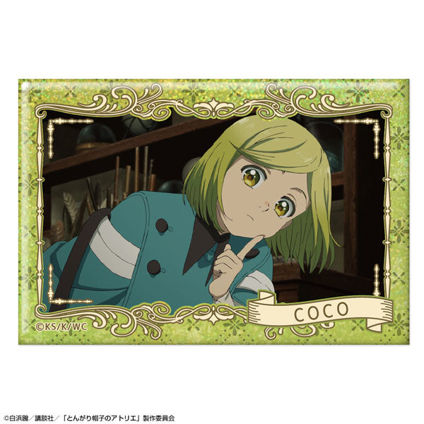 Coco /A - Witch Hat Atelier Hologram Tin Badge Ver.2
