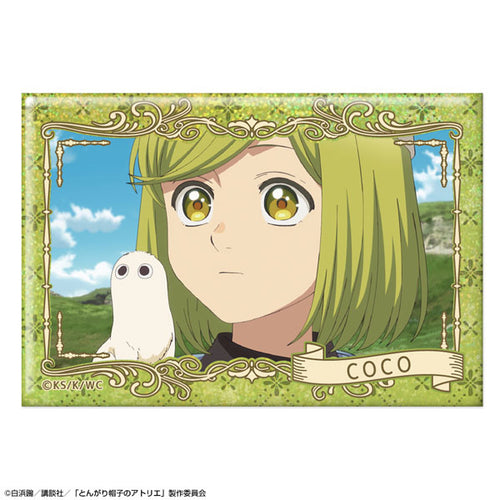 Coco /C - Witch Hat Atelier Hologram Tin Badge Ver.2