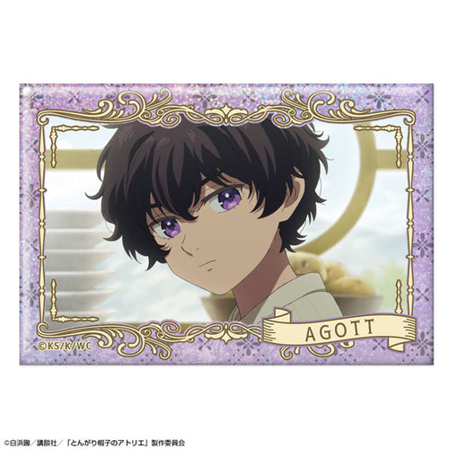 Agott - Witch Hat Atelier Hologram Tin Badge Ver.2